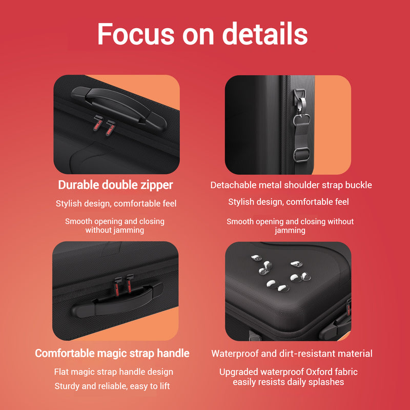 Load image into Gallery viewer, [With Shoulder Strap] Nintendo Switch 2 (2025) Heavy Duty Waterproof All-in-one Multifunction Durable Carry Box Travel Storage Suitcase
