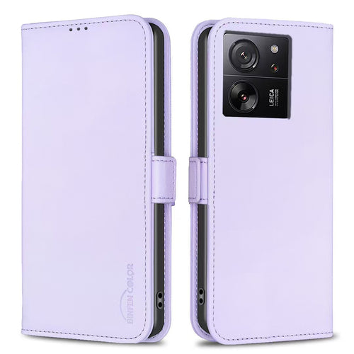 [With Card Slot] Xiaomi Civi 3 PU Leather Magnetic Buckle Flip Cover Genuine Leather Series Case