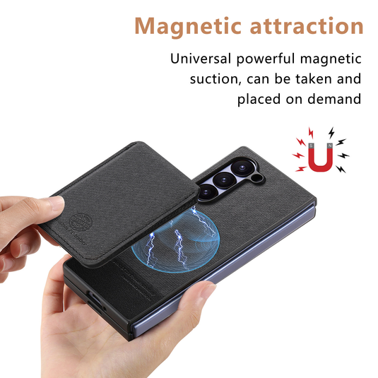 [With Card Slot][Built-in Holder] Motorola Moto Razr Fold - Shockproof Wallet Series Case