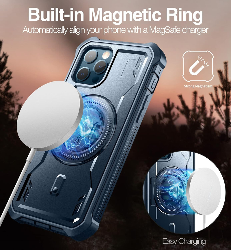 Load image into Gallery viewer, [Magsafe Compatible][Built-in Screen Protector] Apple iPhone 15/Plus/Pro/Max - Military-Grade Rugged Air Cushion Shockproof Case
