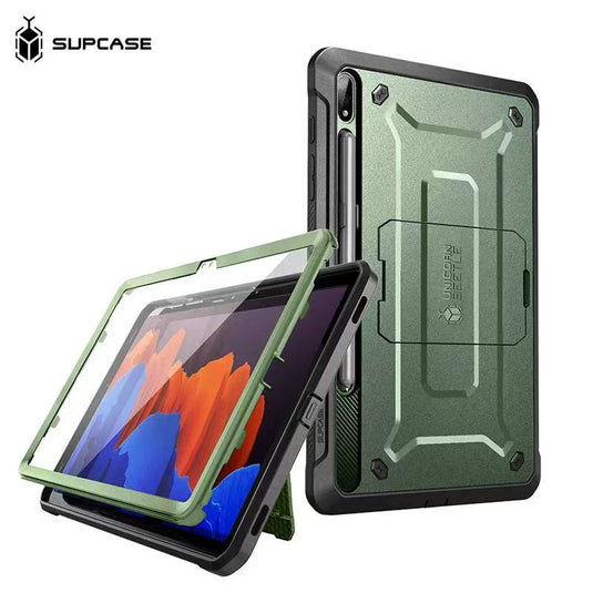 [Built-in Screen Protector & Stand][Pencil Holder] SUPCASE Samsung Tab S8 Ultra & S9 Ultra & S10 Ultra 14.6" SUPCASE Full-Body Cover Heavy Duty Rugged Protective Series Case