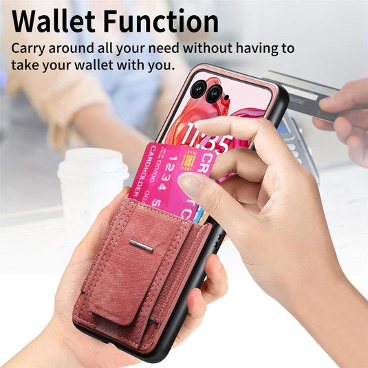 [With Stand] Motorola Moto Razr 60/Ultra Anti-drop Protective Flip Case