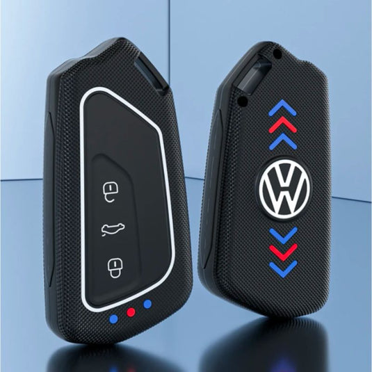 Volkswagen Matte ABS Car Key Fob Case Cover For Golf 8, Teramont, Talagon, ID.3,  ID.4 X, ID.6,  Lamando L