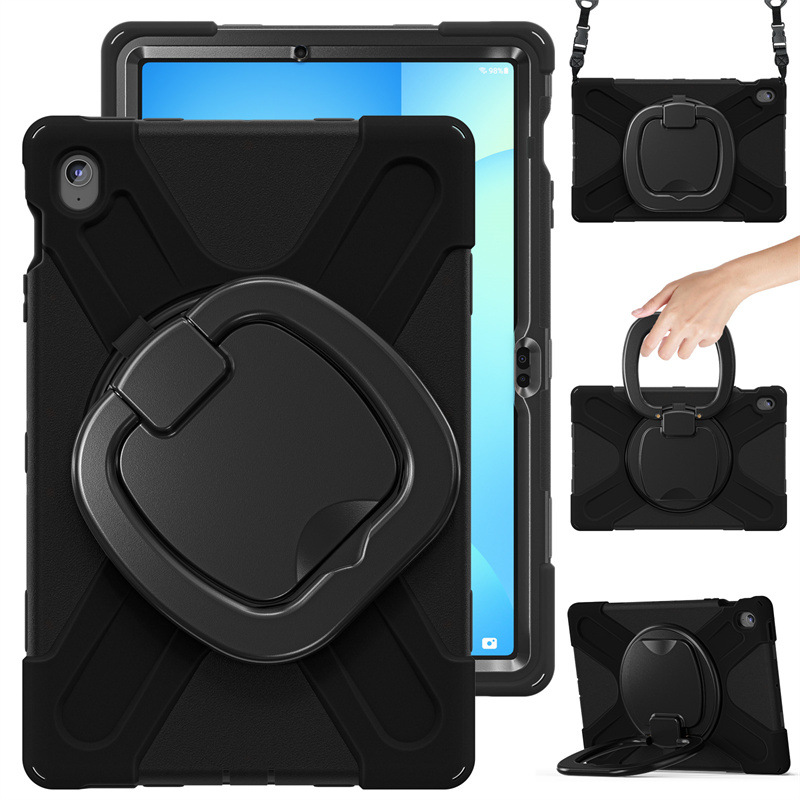 Load image into Gallery viewer, Samsung Tab S10 FE Plus 13.1&quot; 2025 - 360 Degree Rotation Heavy Duty EVA Kid Friendly Ring Holder Stand Case - i-Station Mobile Phone &amp; Electronic Device Repair and Accessories
