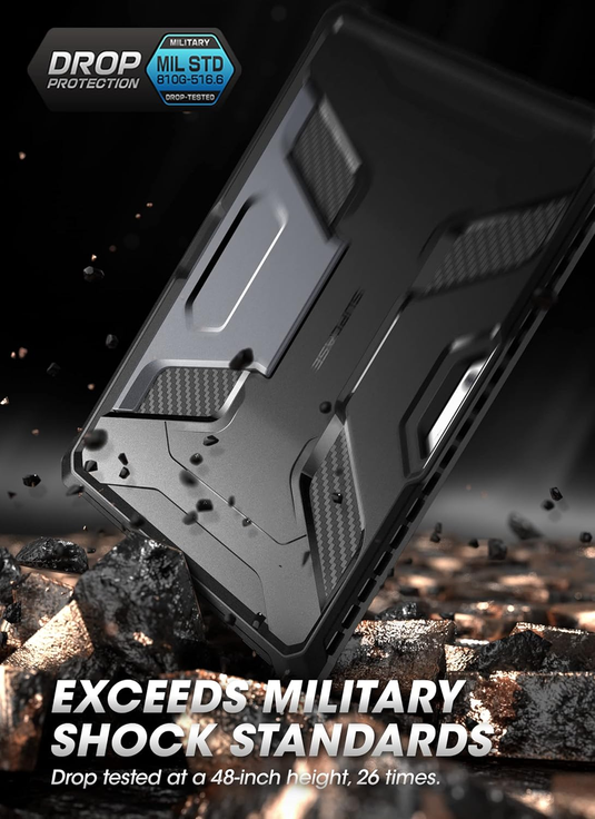 [Built-in Stand] Microsoft Surface Pro 9/10/11 SUPCASE Full-Body Cover Heavy Duty Rugged Protective Series Case - i-Station Mobile Phone & Electronic Device Repair and Accessories