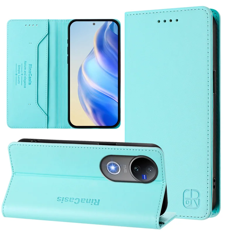 Load image into Gallery viewer, [With Card Slot] VIVO V50 5G - Business Flip Leather Wallet Series Case
