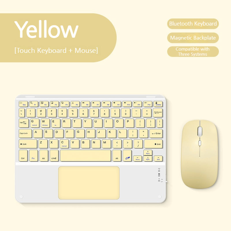 Load image into Gallery viewer, [With Backlit] Magnetic Wireless Bluetooth Touch Keyboard For Phones &amp; Tablets

