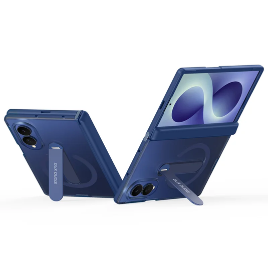 Samsung Galaxy Z Fold 8 (SM-F971) Minimalist Business Magnetic Stand Matte Case