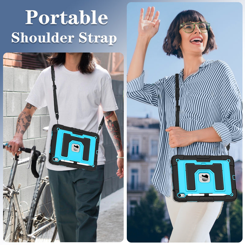 Load image into Gallery viewer, [Built-in Stand] Apple iPad 7/8/9 10.2&#39;&#39; 7/8/9th Gen (2019/2020/2021) - Military Grade Rugged Shockproof Case

