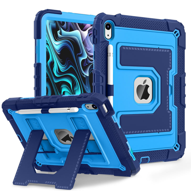 Load image into Gallery viewer, [Built-in Stand] Apple iPad 7/8/9 10.2&#39;&#39; 7/8/9th Gen (2019/2020/2021) - Military Grade Rugged Shockproof Case
