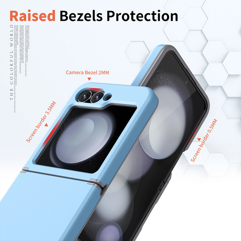 Load image into Gallery viewer, Samsung Galaxy Z Flip7 One-Piece Full-Protection Foldable Case with Hinge Cover
