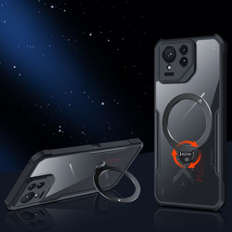 ASUS ROG Phone 6 & Pro - 360° Rotating Bracket Soft TPU Bumper Military Grade Airbags Shookproof Case - i-Station Mobile Phone & Electronic Device Repair and Accessories