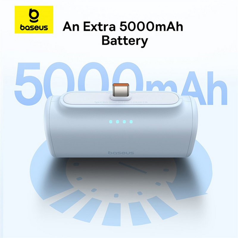 Load image into Gallery viewer, Baseus Compact Fast Charging Power Bank Type-C Edition 5000mAh 20W
