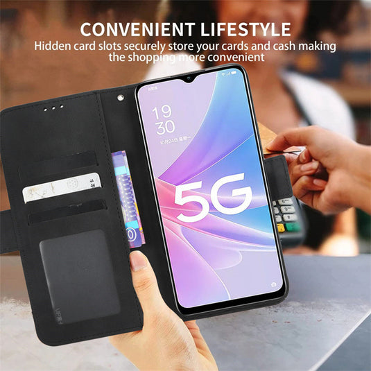 [With Card Slot] Motorola Moto G86/Power - Multi-functional Business Leather Shockproof Wallet Case