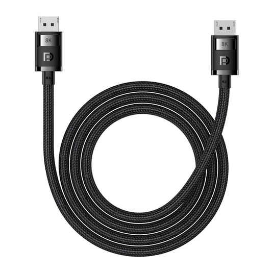 Baseus High Definition Series DP 8K to DP 8K Adapter Cable 5M - Cluster Black