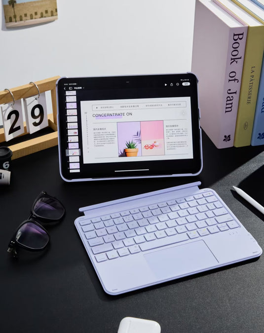 [Detachable] Apple iPad Air 4/5 10.9'' 4/5th Gen (2020/2022) Inateck Magnetic Touch Wireless Keyboard Case