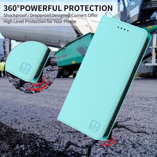 [With Card Slot] VIVO V50 5G - Business Flip Leather Wallet Series Case