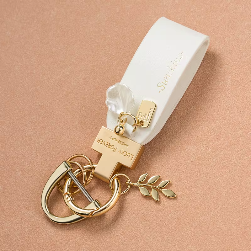 Load image into Gallery viewer, Minimalist Stylish and Versatile Accessory - Wheat Keychain &amp; Chic Backpack Charm
