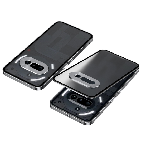 Nothing Phone (3)/(3a)/Pro Metal Frame Snap-On Acrylic Shockproof Phone Case
