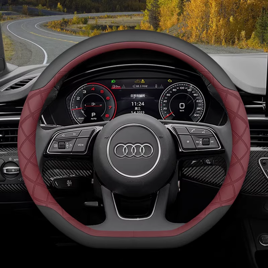 Audi Ultra-Thin Anti-Slip Steering Wheel Cover For A3, A4L, Q2L - i-Station Mobile Phone & Electronic Device Repair and Accessories