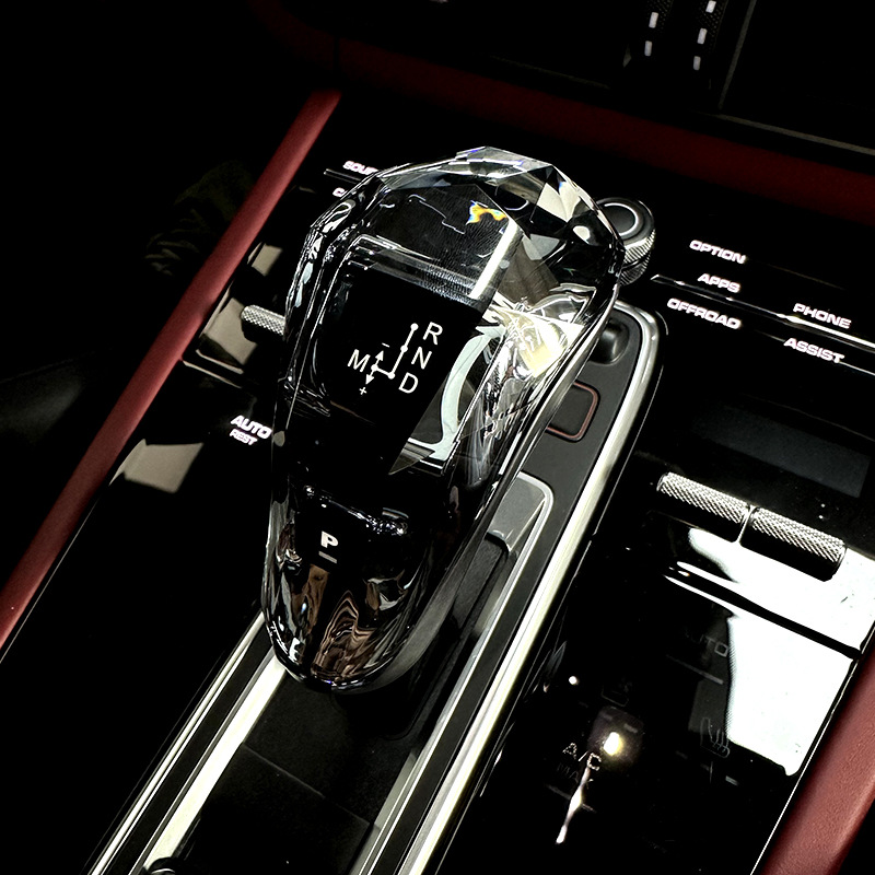Load image into Gallery viewer, Porsche Vehicle-specific Luxury Crystal Gear Shift Knob Assembly For Cayenne E-Hybrid (2019–2024) - i-Station Mobile Phone &amp; Electronic Device Repair and Accessories
