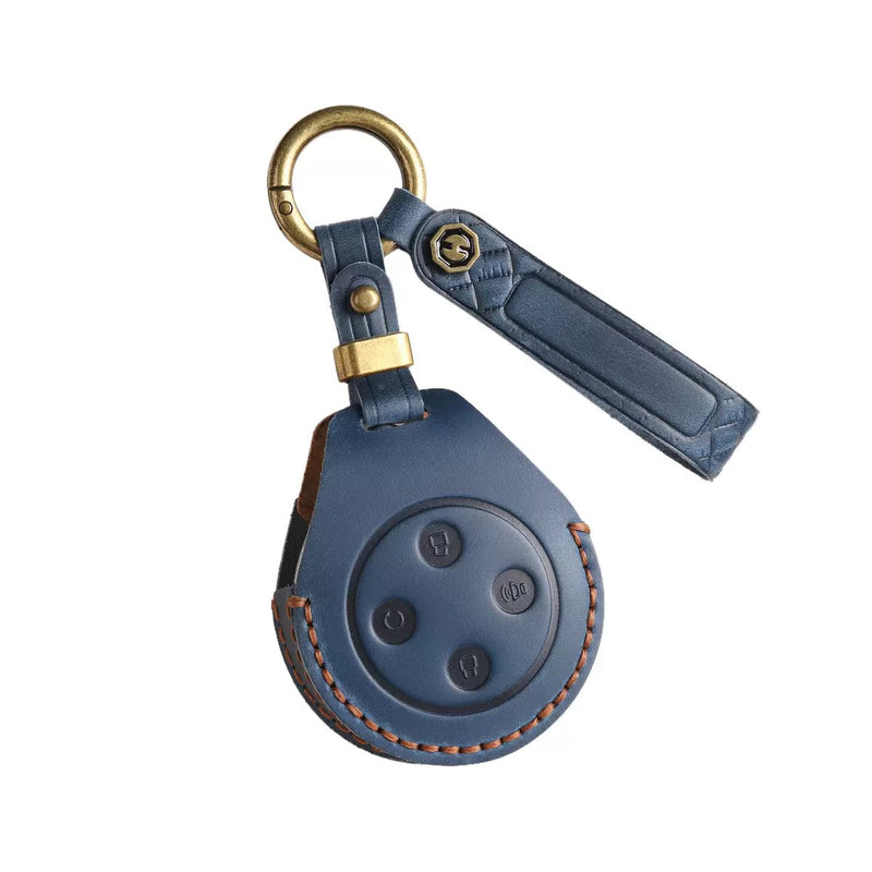 Load image into Gallery viewer, Great Wall Handcrafted Genuine Leather Car Key Fob Case Cover For 2023 Great Wall Shanhai Cannon
