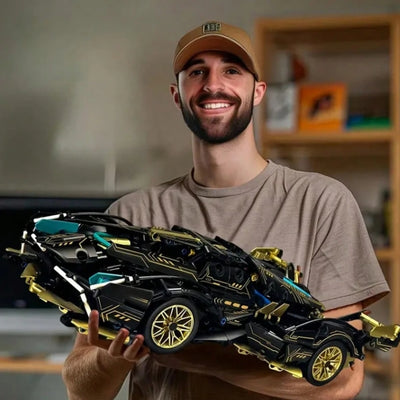 DIY Racing Car Building Model Blocks Set for Kids Gift – Creative Assembly Toy Car Model for Christmas, Halloween and Birthday - i-Station Mobile Phone & Electronic Device Repair and Accessories