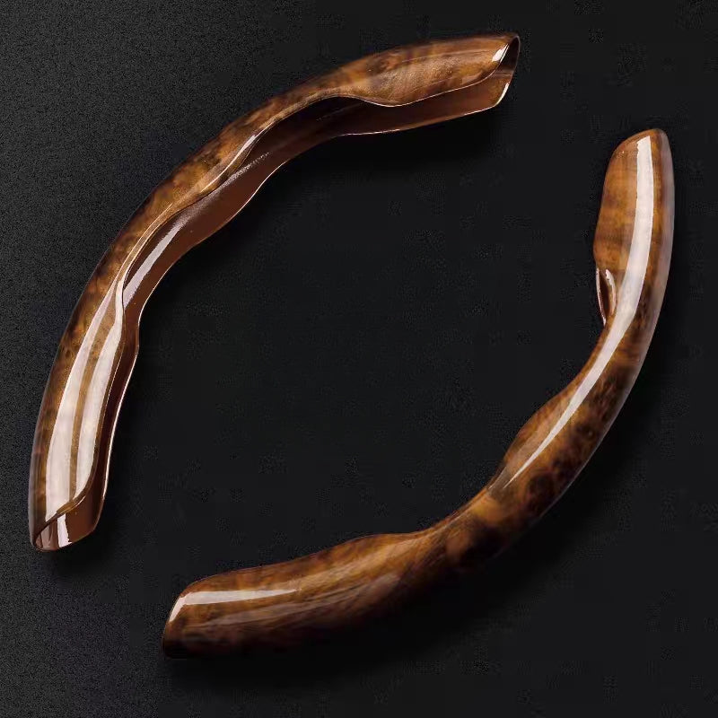 Load image into Gallery viewer, BMW ABS Carbon Fiber Texture Steering Wheel Cover – Scratch-Resistant &amp; Easy to Clean
