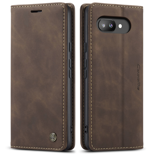 Google Pixel 10a Retro PU Leather Full Protection Flip Cover Case - i-Station Mobile Phone & Electronic Device Repair and Accessories