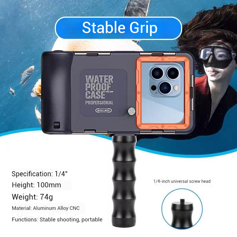 Load image into Gallery viewer, [Up to 6.9&quot;][Upgraded Version] Redpepper Universal 15m Depth (3rd Gen) Pro Diving Waterproof Phone Case With Bluetooth
