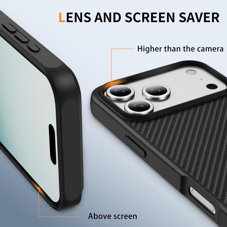 Load image into Gallery viewer, iPhone 17/Air/Pro/Pro Max Kevlar Carbon Fiber Texture Shockproof Heavy Duty Case with Hidden MagSafe Magnetic
