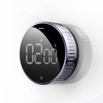Load image into Gallery viewer, Baseus Heyo Rotation Countdown Timer Black - i-Station Mobile Phone &amp; Electronic Device Repair and Accessories
