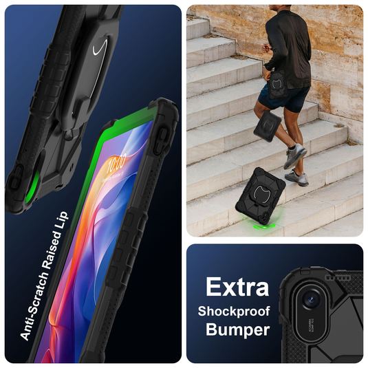 [Built-in Stand][With Shoulder strap] Xiaomi Redmi Pad 2 11" 2025 EVA Kid Friendly Heavy Duty Series Case - i-Station Mobile Phone & Electronic Device Repair and Accessories