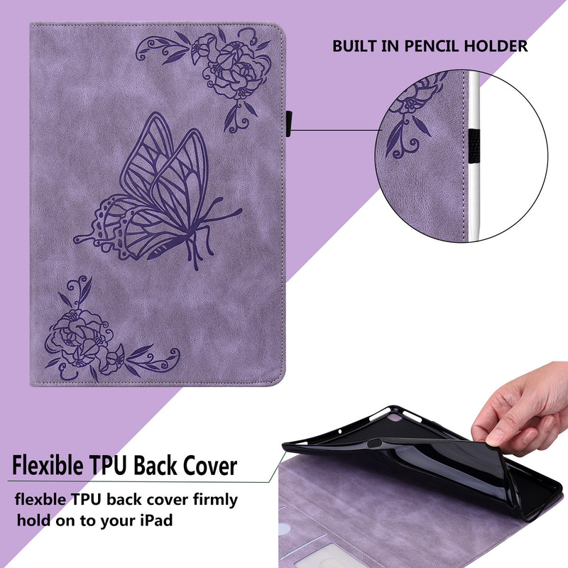 Load image into Gallery viewer, Apple iPad Pro 11-inch 1st/2nd/3rd/4th Gen (2018/2020/2021/2022) Flower Printed Full Cover Flip Case
