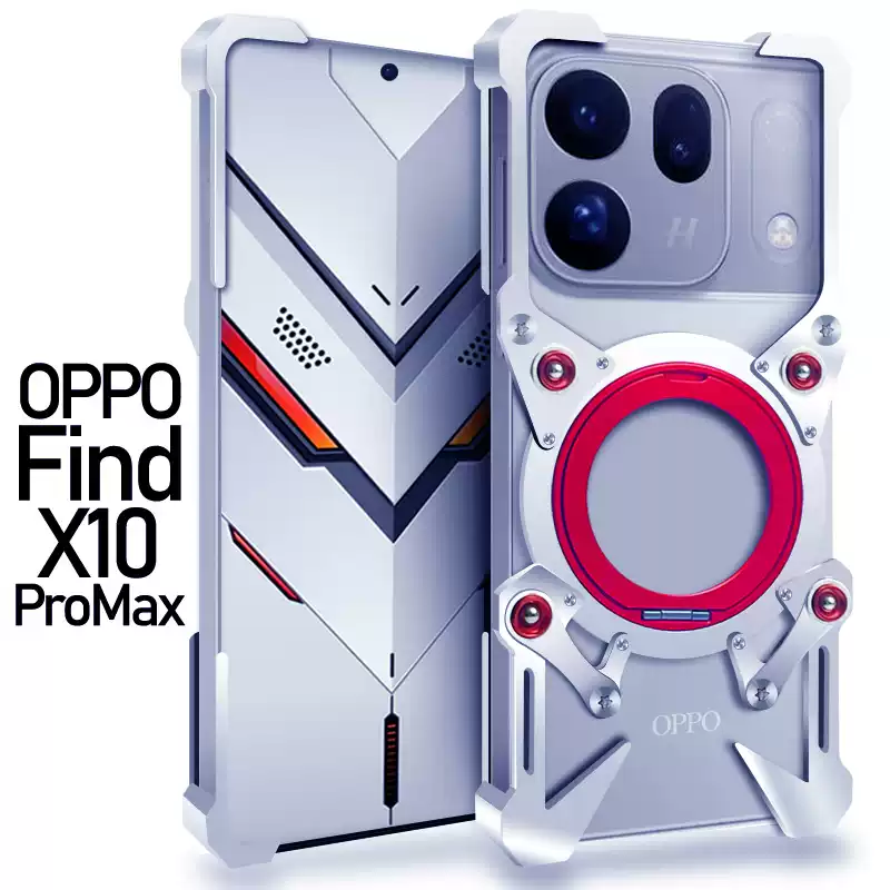 Load image into Gallery viewer, [With 360° Rotating Stand] OPPO Find X10/Pro Max/X10 E - Aluminum Alloy Metal Frame Shockproof Case - i-Station Mobile Phone &amp; Electronic Device Repair and Accessories
