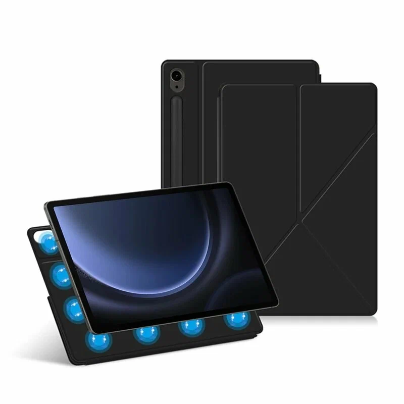 Load image into Gallery viewer, Samsung Galaxy Tab S10 FE Plus (2025) 13.1“ - Magnetic Detachable Multi-Angle Stand Cover Case
