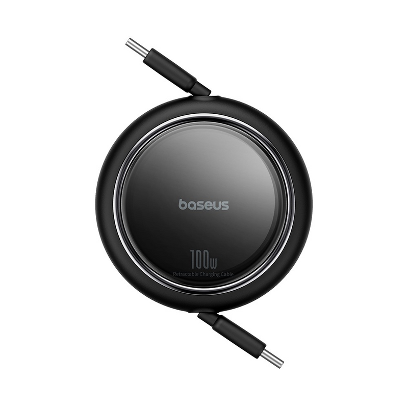 Load image into Gallery viewer, Baseus Free2Draw Mini Retractable Charging Cable Type-C to Type-C 100W 1m Compatible for iPhone 15 16 Series
