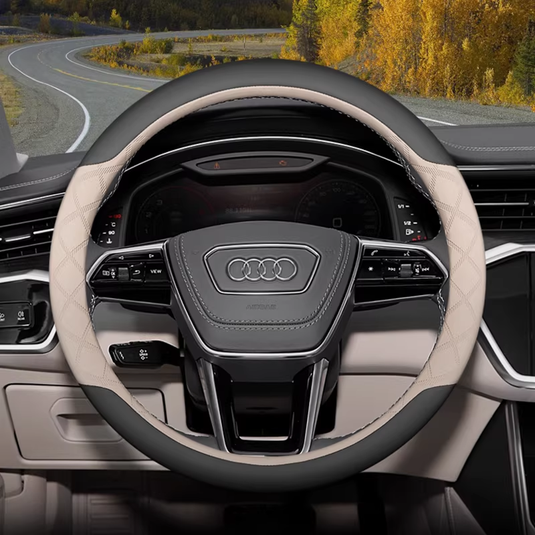 Audi Ultra-Thin Anti-Slip Steering Wheel Cover For Q5L, A4L, A6L, Q3, Q2L, A3, A5, A8, A7L - i-Station Mobile Phone & Electronic Device Repair and Accessories