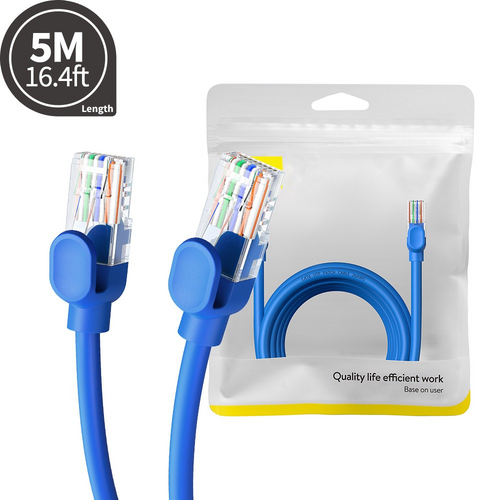 Baseus High Speed CAT6 Gigabit Ethernet Cable 5M - Galaxy Blue - i-Station Mobile Phone & Electronic Device Repair and Accessories