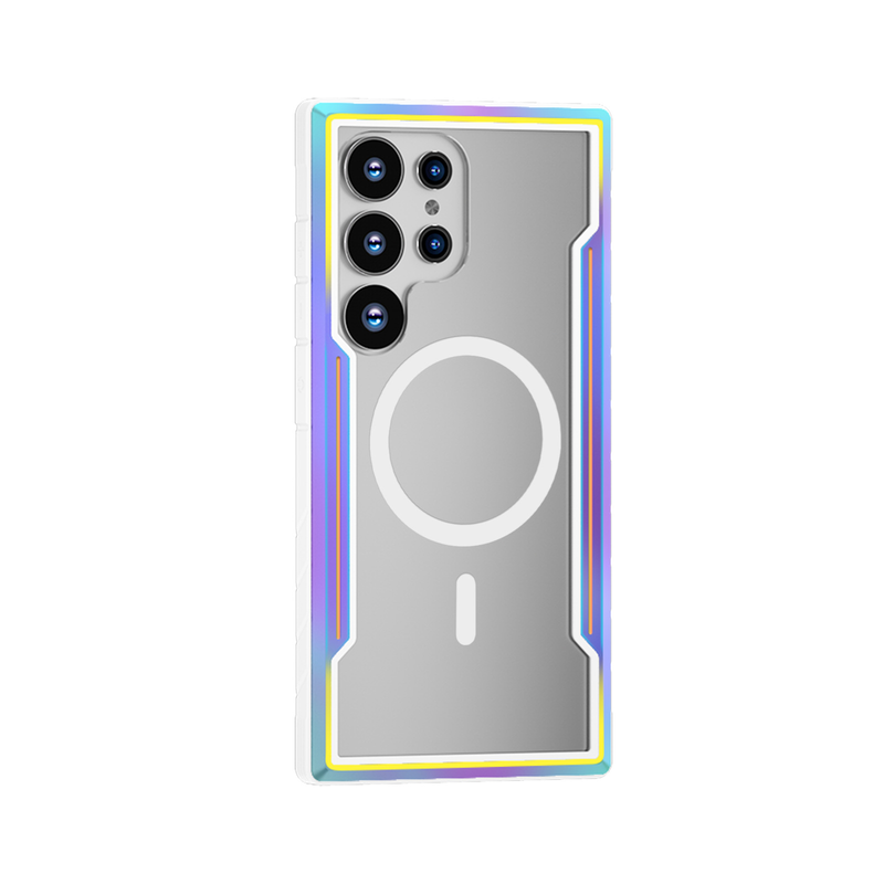 Load image into Gallery viewer, [Magsafe Compatible] Samsung Galaxy S26/Plus/Ultra - Aluminum Alloy Frame Clear Shockproof Case - i-Station Mobile Phone &amp; Electronic Device Repair and Accessories
