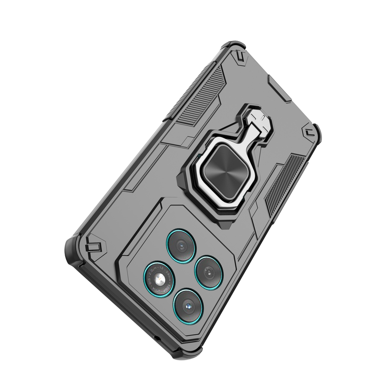 Load image into Gallery viewer, [Built-in Ring Bracket] Motorola Moto Edge 60 Pro/Fusion Mecha-style Anti-slip Protective Hard Heavy Duty Series Case
