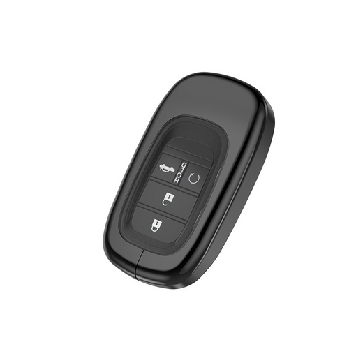 Honda Alloy + Dual TPU Film Protection Car Key Fob Case Cover For Civic, Accord, CR-V, HR-V, Pilot