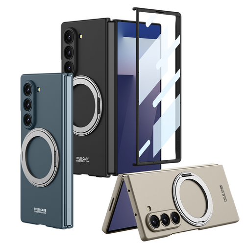 [Magsafe Compatible] Samsung Galaxy Z Fold6 (SM-F956) - Full Coverage Anti Drop Stand Protective Case