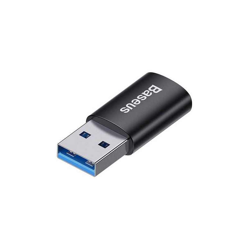 Load image into Gallery viewer, Baseus Ingenuity USB-A to USB-C adapter OTG USB 3.1 ZJJQ000101 - Black
