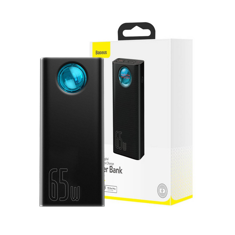 Load image into Gallery viewer, Baseus Amblight Digital Display Fast Charge Power Bank 30000mAh 65W QC3.0
