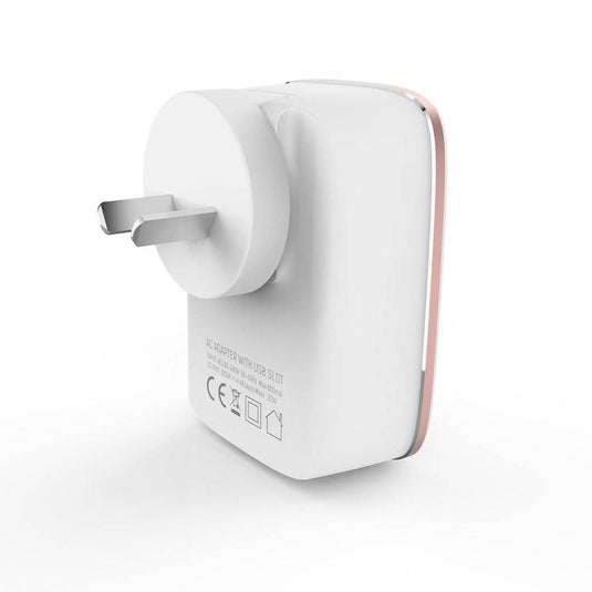 [Clearance] 1Tech-One 4-Port USB Wall Charger 4.4A USB Adaptor (AU plug) - Polar Tech Australia