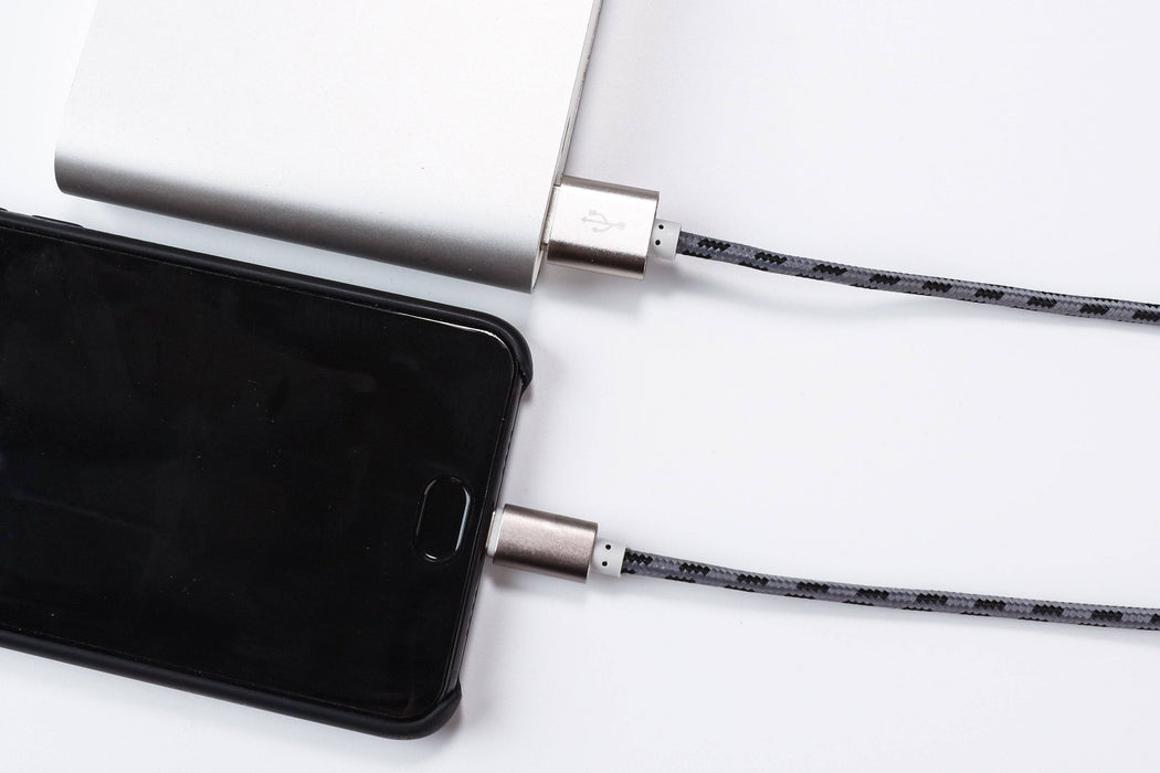 [Clearance] 1Tech-One Nylon Fast Charging Data Sync USB Cable - (1M) - Polar Tech Australia