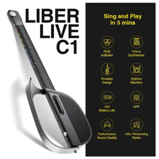 Load image into Gallery viewer, LiberLive C1 Foldable Portable Stringless Smart Easy Guitar
