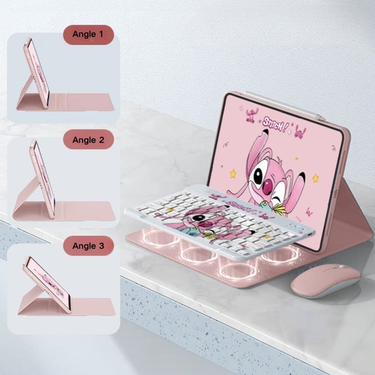 [With backlight] OPPO Pad Air 2 11.4" - Detachable Full Covered Magnetic Bluetooth Flip Keyboard Case