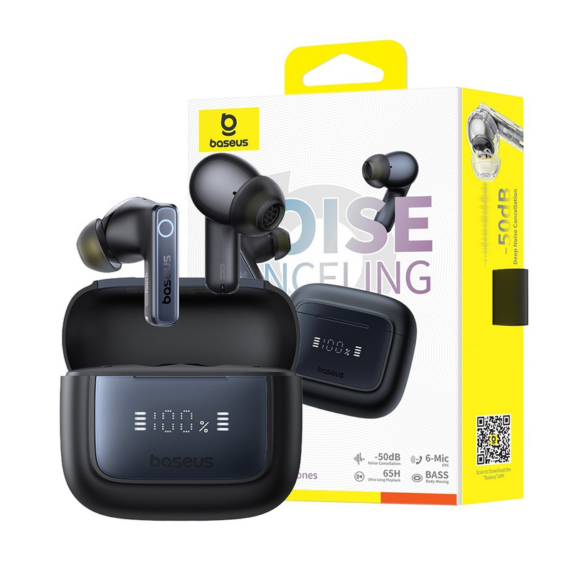 Load image into Gallery viewer, Baseus Bowie 35 True Wireless Earphones-Cosmic Black (A00073800123-00)
